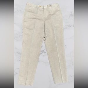 Canali Men's Light Beige/Tan Dress Pants